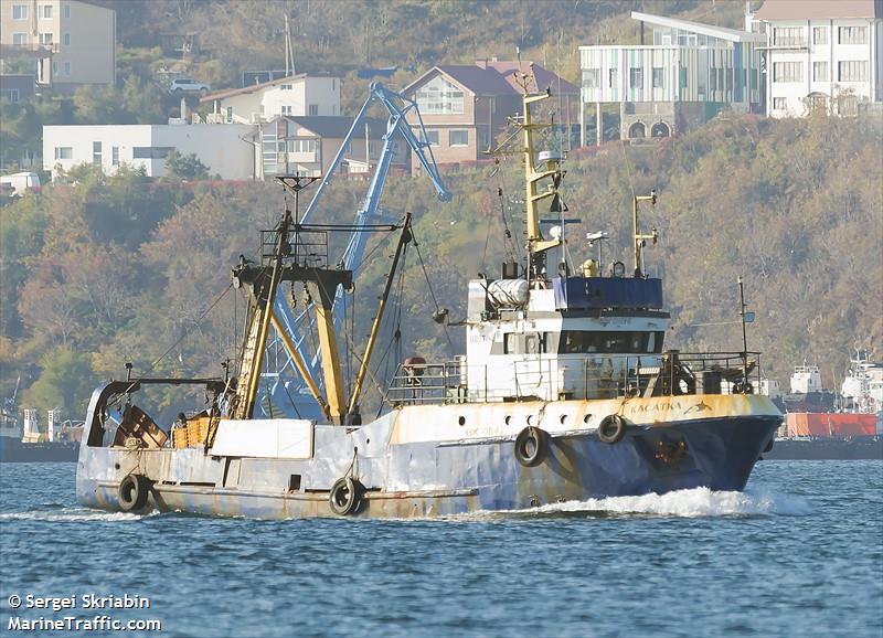 kasatka (Fishing Vessel) - IMO 8860145, MMSI 273428230, Call Sign UDIT under the flag of Russia