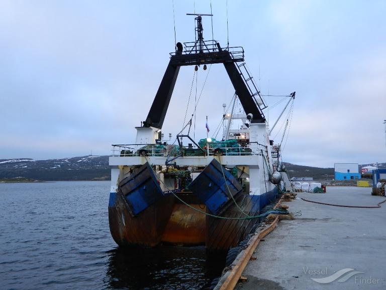 vitus bering (Fish Factory Ship) - IMO 8901432, MMSI 273841710, Call Sign UDKG under the flag of Russia