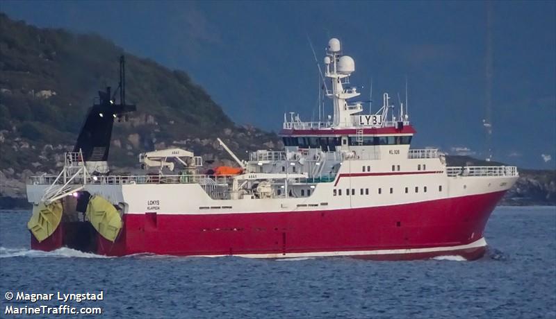 lokys (Fishing Vessel) - IMO 9226736, MMSI 277558000, Call Sign LYBJ under the flag of Lithuania