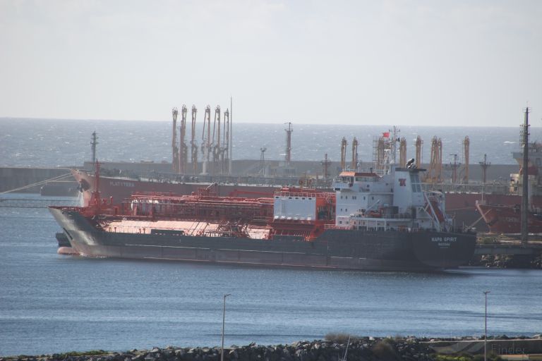 napa spirit (LPG Tanker) - IMO 9254953, MMSI 311000303, Call Sign C6BM3 under the flag of Bahamas