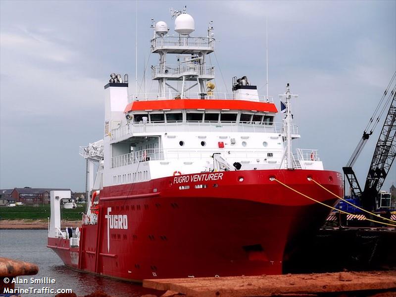fugro venturer (Research Vessel) - IMO 9769051, MMSI 311000463, Call Sign C6CG3 under the flag of Bahamas