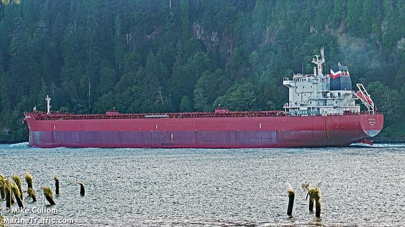 four coal (Bulk Carrier) - IMO 9691400, MMSI 319061200, Call Sign ZGDU5 under the flag of Cayman Islands