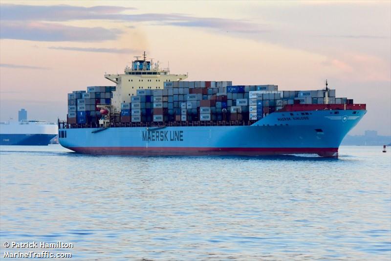 maersk kinloss (Container Ship) - IMO 9333022, MMSI 338241000, Call Sign WMKA under the flag of USA
