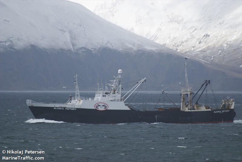 alaska victory (Fish Factory Ship) - IMO 7434042, MMSI 338568000, Call Sign WBC9661 under the flag of USA