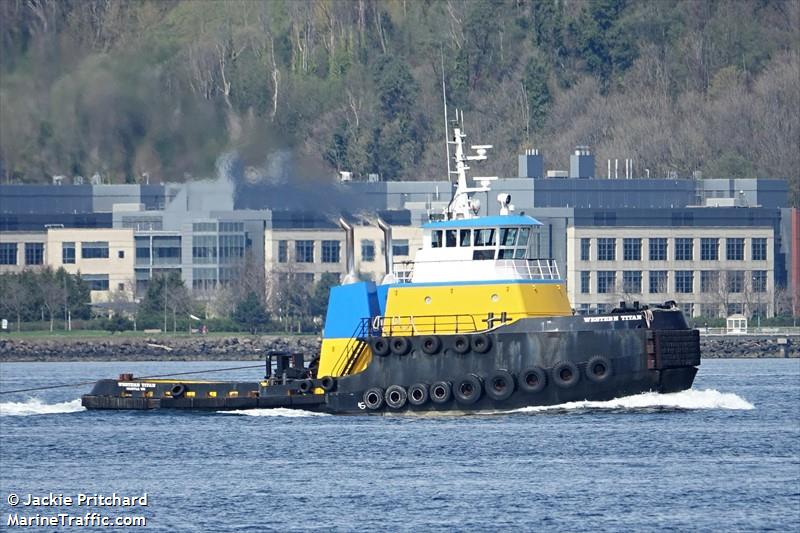 western titan (Towing vessel (tow>200)) - IMO 8962486, MMSI 338854000, Call Sign WCX4599 under the flag of USA