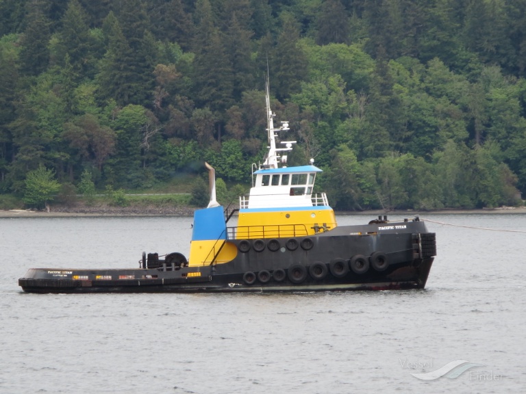 pacific titan (Tug) - IMO 8962498, MMSI 338855000, Call Sign WCZ6844 under the flag of USA