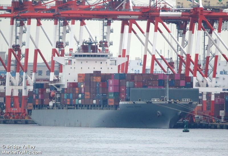 bangkok bridge (Container Ship) - IMO 9463279, MMSI 353368000, Call Sign 3FTZ8 under the flag of Panama