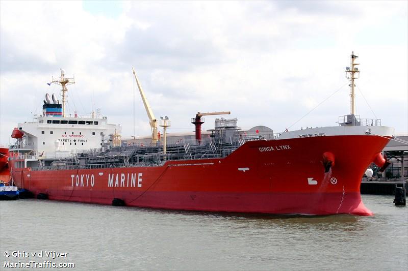 ginga lynx (Chemical/Oil Products Tanker) - IMO 9442550, MMSI 356466000, Call Sign 3EUG5 under the flag of Panama