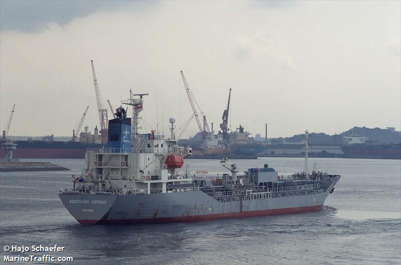 amelia (Chemical/Oil Products Tanker) - IMO 9624768, MMSI 357299000, Call Sign 3FPR4 under the flag of Panama