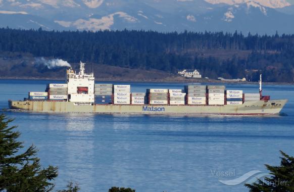 matson tacoma (Container Ship) - IMO 8419154, MMSI 366794000, Call Sign KGTY under the flag of United States (USA)