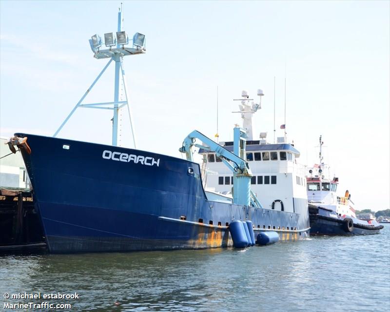 ocearch (Fishing Vessel) - IMO 8852734, MMSI 367073540, Call Sign WDC7577 under the flag of United States (USA)