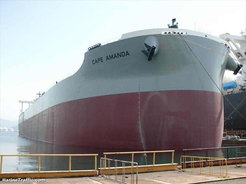 cape amanda (Bulk Carrier) - IMO 9552410, MMSI 370572000, Call Sign 3FZB under the flag of Panama