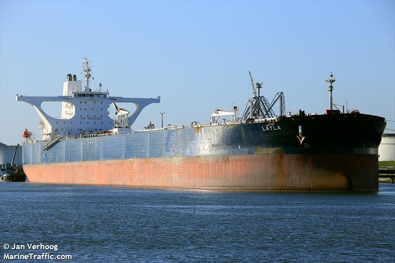 layla (Crude Oil Tanker) - IMO 9336098, MMSI 403507001, Call Sign HZAP under the flag of Saudi Arabia