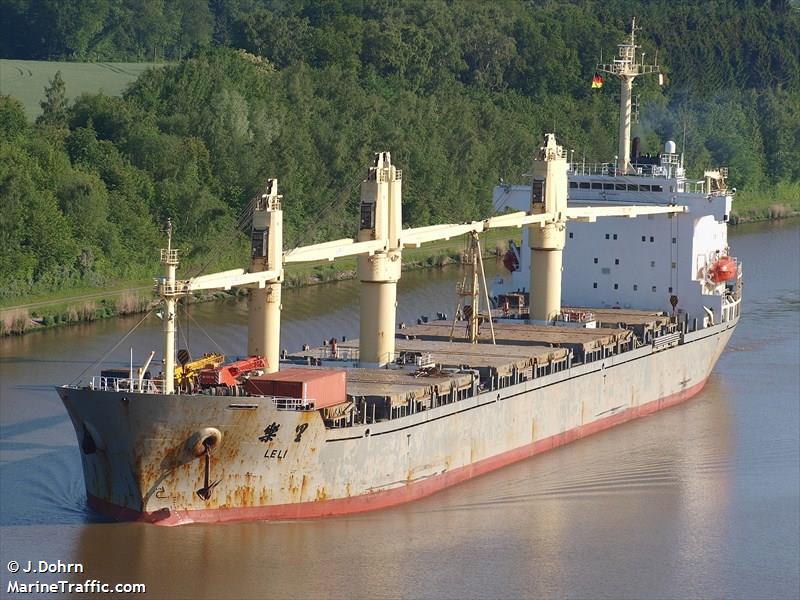 le li (General Cargo Ship) - IMO 9192674, MMSI 412120000, Call Sign BOKW under the flag of China