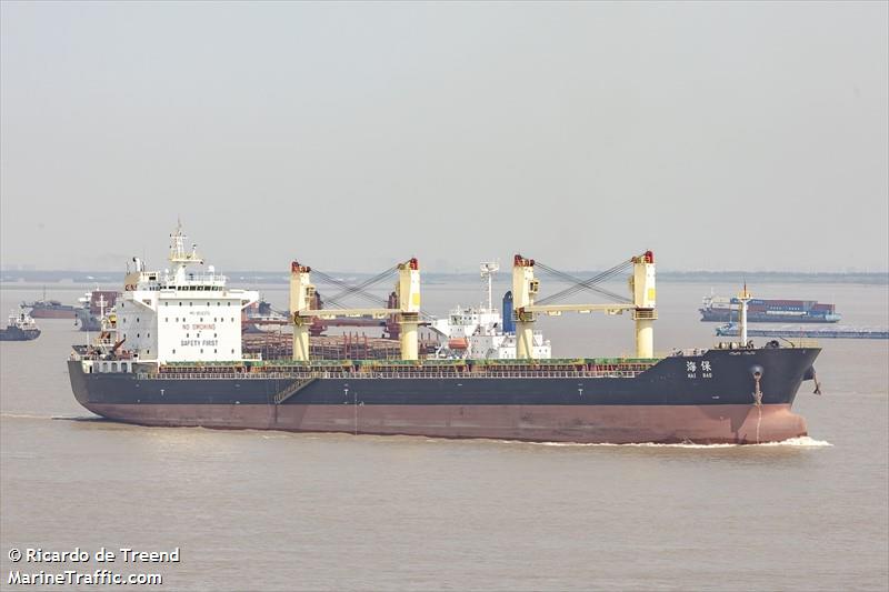 hai bao (Bulk Carrier) - IMO 9582374, MMSI 413465450, Call Sign BYEO under the flag of China