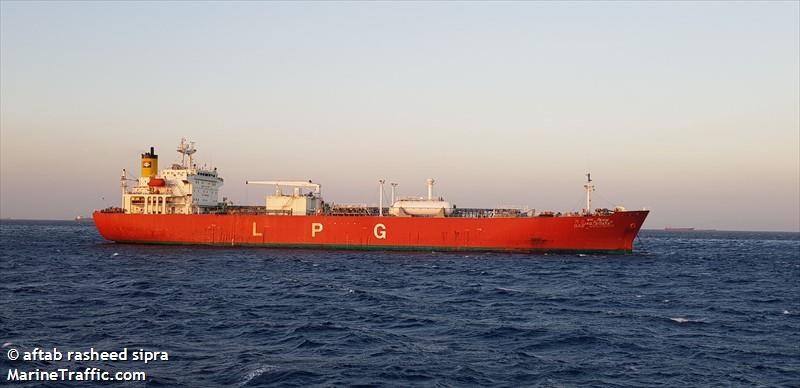 jag vijaya (LPG Tanker) - IMO 9139696, MMSI 419001315, Call Sign AWWO under the flag of India