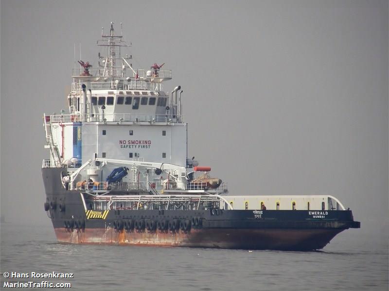 emerald (Offshore Tug/Supply Ship) - IMO 9471941, MMSI 419077700, Call Sign AUVZ under the flag of India