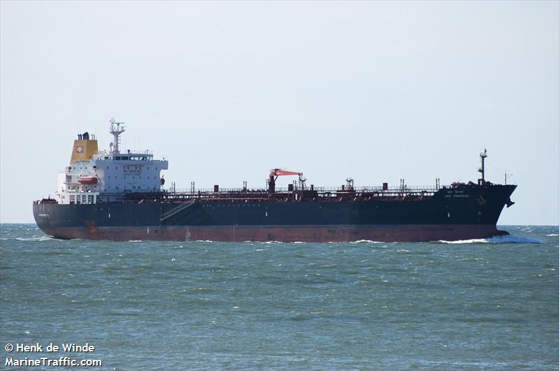 jag prerana (Chemical/Oil Products Tanker) - IMO 9321952, MMSI 419686000, Call Sign AUNK under the flag of India