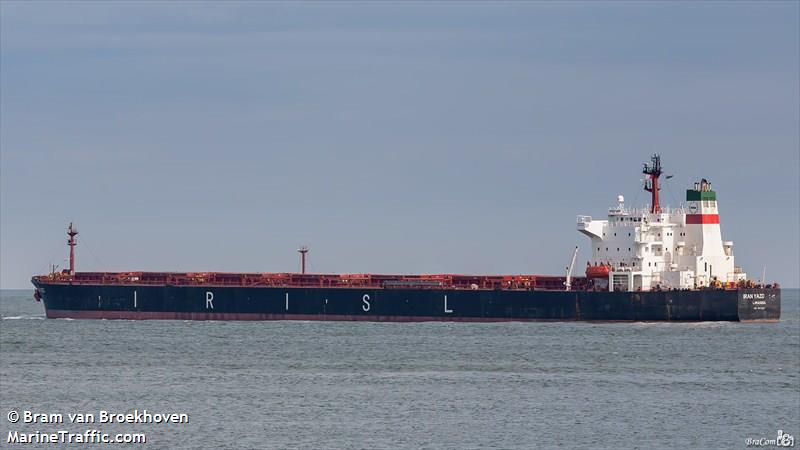 mahnam (Bulk Carrier) - IMO 9213387, MMSI 422036600, Call Sign EPBW7 under the flag of Iran