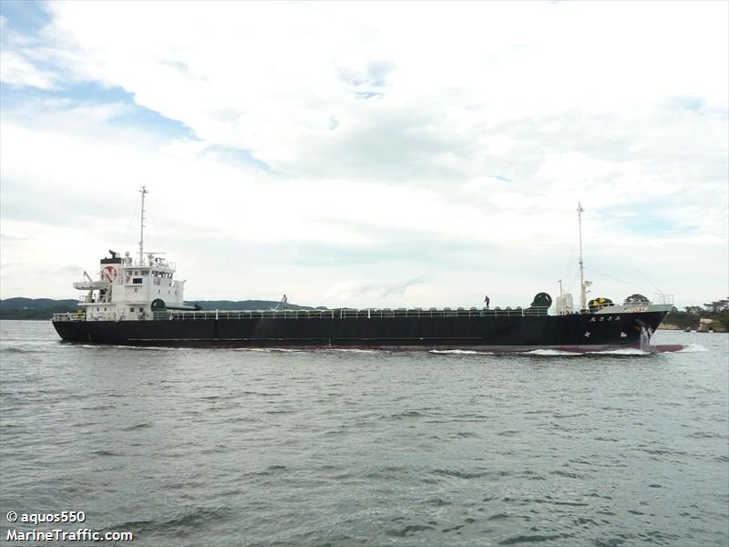 misaki maru (General Cargo Ship) - IMO 9644031, MMSI 431003359, Call Sign JD3341 under the flag of Japan