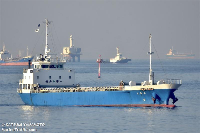 kousei maru (General Cargo Ship) - IMO 9789128, MMSI 431007119, Call Sign JD3952 under the flag of Japan