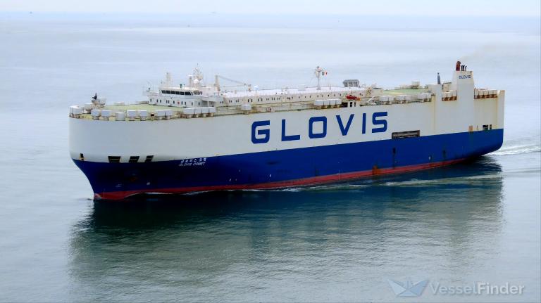 glovis comet (Vehicles Carrier) - IMO 9122942, MMSI 440269000, Call Sign D7OF under the flag of Korea