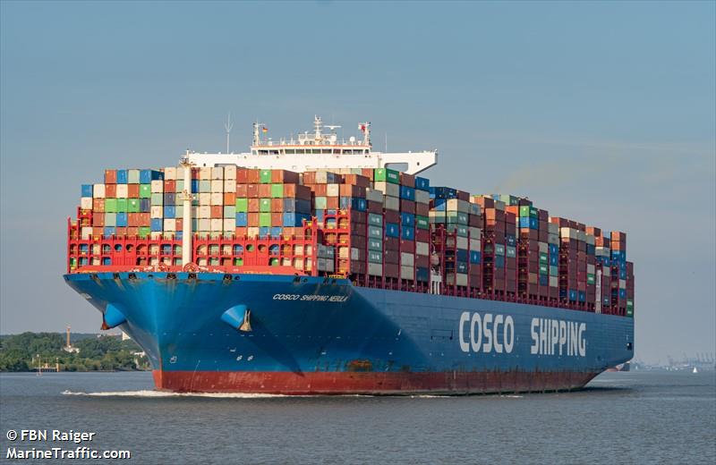 cosco nebula (Container Ship) - IMO 9795622, MMSI 477194400, Call Sign VRRW8 under the flag of Hong Kong