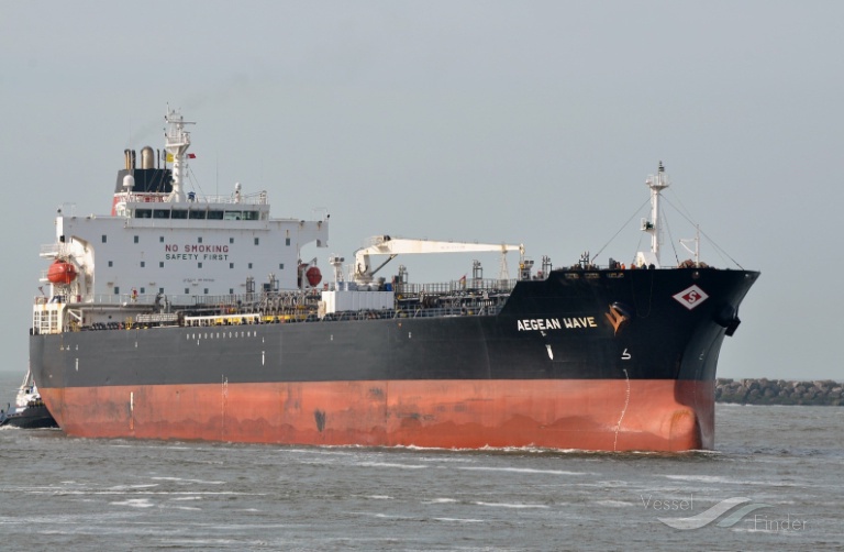 aegean wave (Chemical/Oil Products Tanker) - IMO 9387920, MMSI 477547300, Call Sign VRFI4 under the flag of Hong Kong