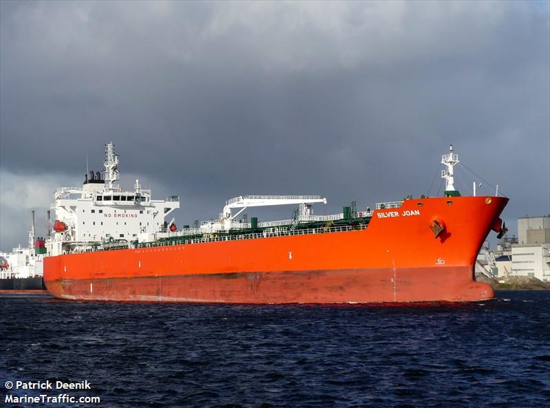 silver joan (Chemical/Oil Products Tanker) - IMO 9718894, MMSI 477854600, Call Sign VRPS8 under the flag of Hong Kong