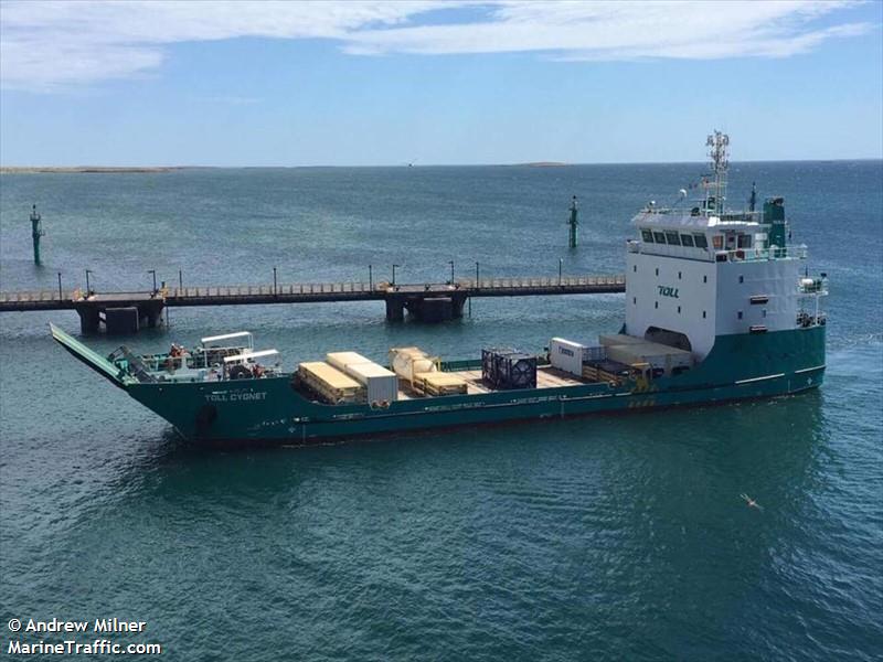 cygnet 1 (Landing Craft) - IMO 9766982, MMSI 503000096, Call Sign VHKM under the flag of Australia