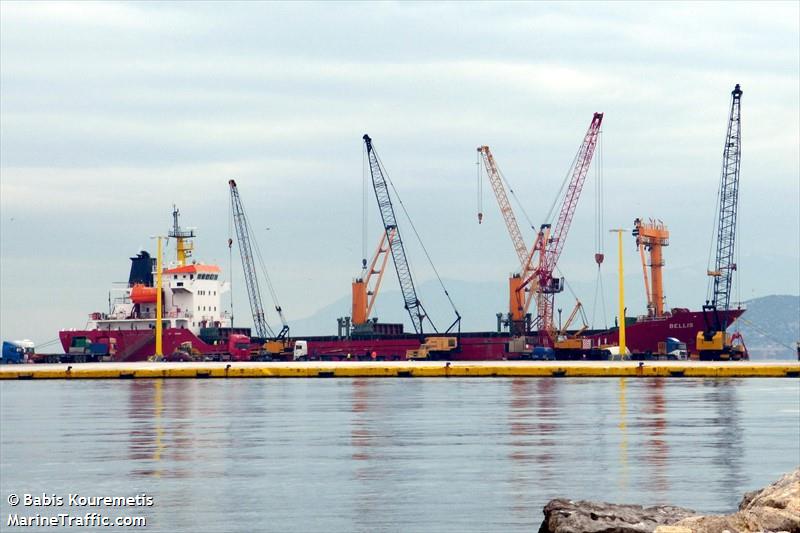 bellis (General Cargo Ship) - IMO 9381952, MMSI 518100093, Call Sign E5U3038 under the flag of Cook Islands