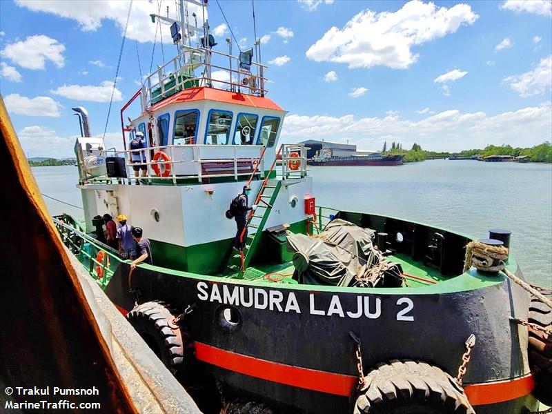 samudra laju 2 (Tug) - IMO 9570204, MMSI 533000894, Call Sign 9WHY2 under the flag of Malaysia