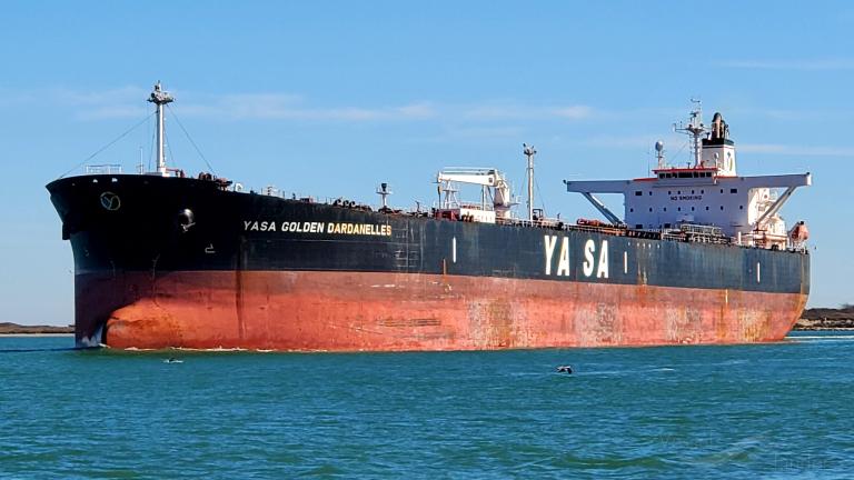 yasa golden dardanel (Crude Oil Tanker) - IMO 9339985, MMSI 538002845, Call Sign V7ME9 under the flag of Marshall Islands
