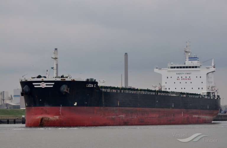 leda c (Bulk Carrier) - IMO 9583768, MMSI 538004349, Call Sign V7WN8 under the flag of Marshall Islands