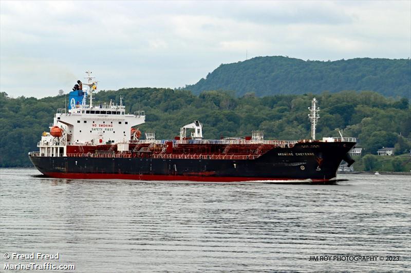 ardmore cheyenne (Chemical/Oil Products Tanker) - IMO 9707857, MMSI 538005866, Call Sign V7HS2 under the flag of Marshall Islands