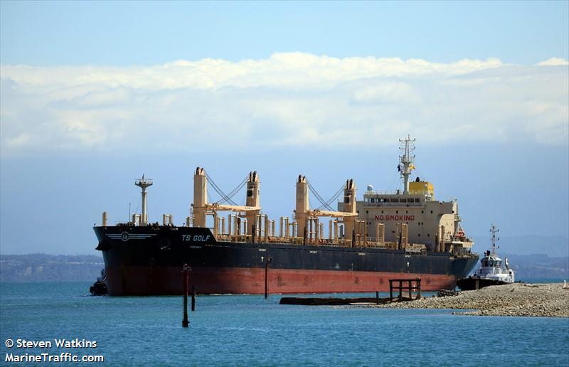 ts golf (Bulk Carrier) - IMO 9719381, MMSI 538007025, Call Sign V7PM2 under the flag of Marshall Islands