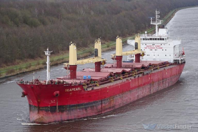 seapearl (Bulk Carrier) - IMO 9594468, MMSI 538007571, Call Sign V7FT5 under the flag of Marshall Islands