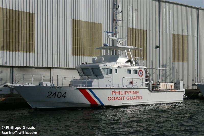 pcg 2404 (Other type) - IMO , MMSI 548930500, Call Sign 4DFU-5 under the flag of Philippines