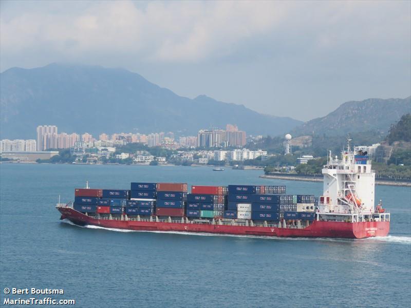 chattanooga (Container Ship) - IMO 9611034, MMSI 563004400, Call Sign 9V5025 under the flag of Singapore