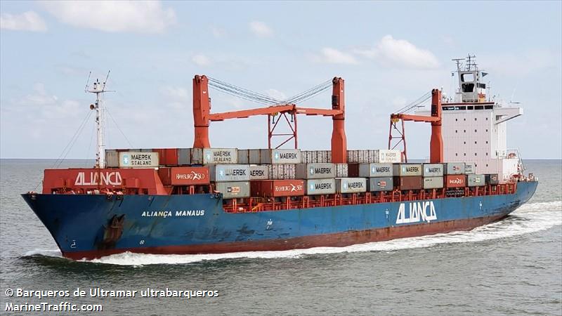 alianca manaus (Container Ship) - IMO 9273961, MMSI 563051900, Call Sign 9V8404 under the flag of Singapore