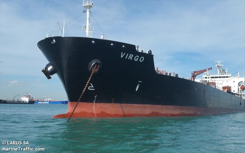 virgo (Chemical/Oil Products Tanker) - IMO 9417218, MMSI 636014089, Call Sign A8RF3 under the flag of Liberia