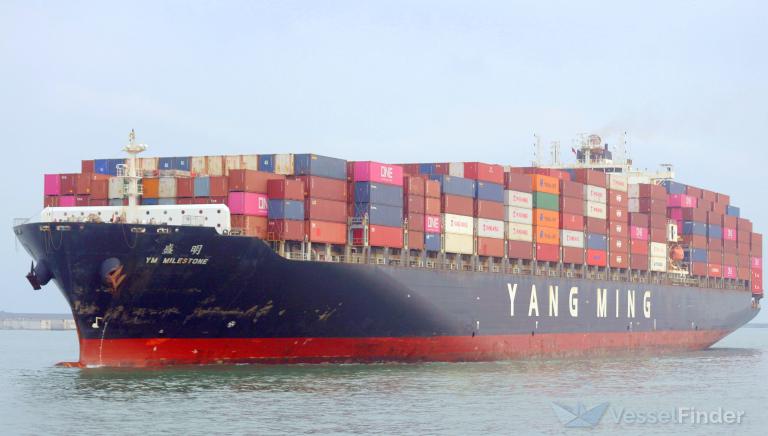 ym milestone (Container Ship) - IMO 9484998, MMSI 636015182, Call Sign A8ZC9 under the flag of Liberia