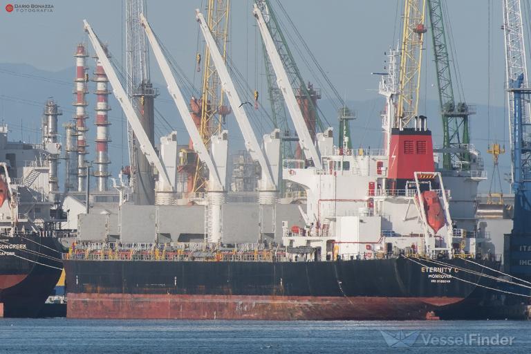 eternity c (Bulk Carrier) - IMO 9588249, MMSI 636015837, Call Sign D5DC2 under the flag of Liberia