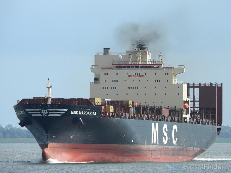 msc margarita (Container Ship) - IMO 9238741, MMSI 636016429, Call Sign A8IX9 under the flag of Liberia