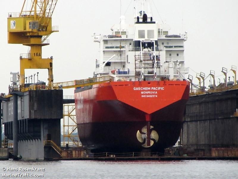 gaschem pacific (LPG Tanker) - IMO 9402574, MMSI 636092427, Call Sign D5CI5 under the flag of Liberia