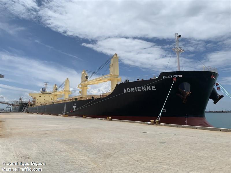 adrienne (Bulk Carrier) - IMO 9832509, MMSI 636092882, Call Sign D5SH8 under the flag of Liberia