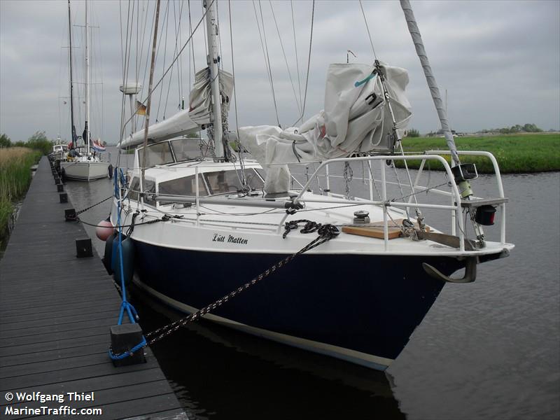 luett matten (Sailing vessel) - IMO , MMSI 211698080, Call Sign DK8653 under the flag of Germany