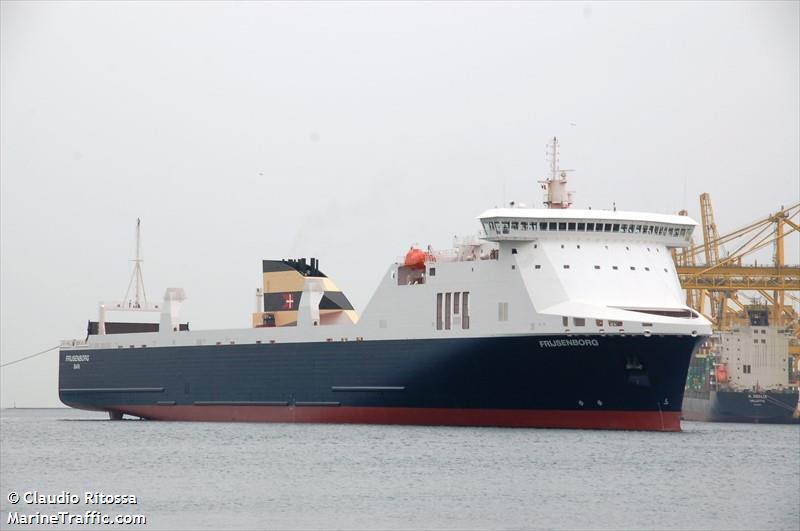 stena forwarder (Ro-Ro Cargo Ship) - IMO 9645396, MMSI 219559000, Call Sign OUWT2 under the flag of Denmark