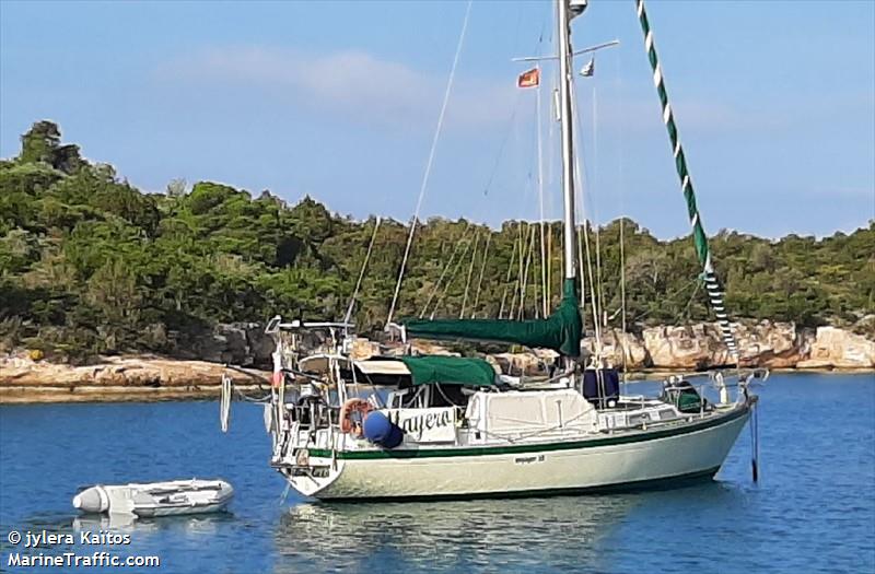mayero (Sailing vessel) - IMO , MMSI 227345310, Call Sign FO8720 under the flag of France