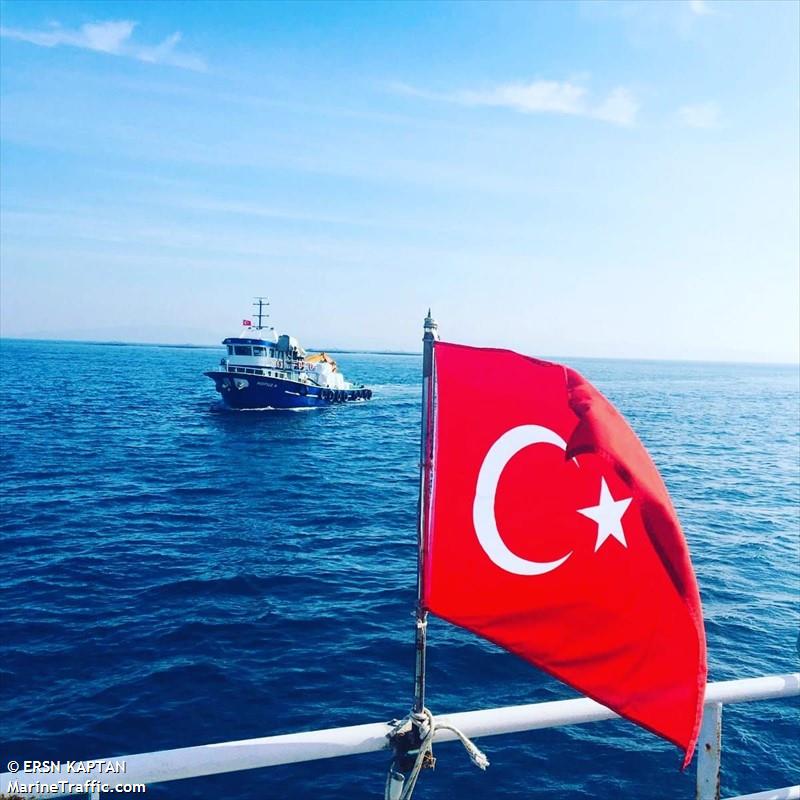 kopuz-4 (Port tender) - IMO , MMSI 271001213, Call Sign TCRL7 under the flag of Turkey